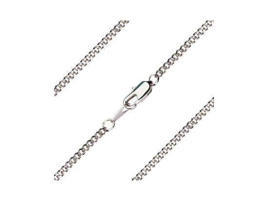 Style ARThouse Curb Appeal, Transparent, Curb Chain Acrylic Necklace with  Silvertone Chain, 18-20 Inches