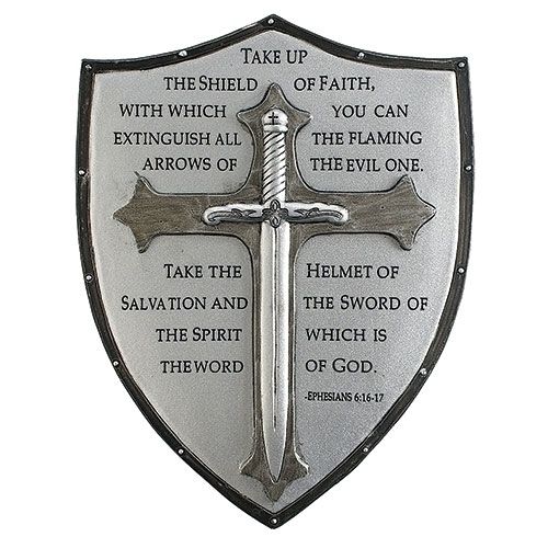 Shield and Sword Key Ring, Armor of God, Shield of Faith, Religious  Christian Faith Gift for Men, Teen Boy Gift, Inspirational Gift for Him