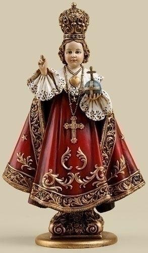 Infant of Prague statue, 4" tall