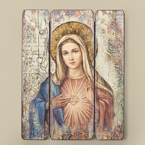 Immaculate Heart Mary panel