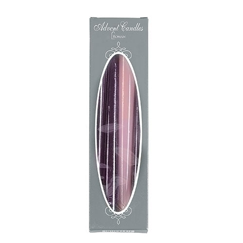 Advent Candles, 4 pc., 10" tapers