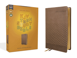 Teen Study Bible: KJV, Leathersoft, Brown, Comfort Print