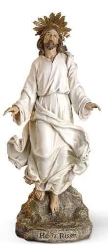 Christ is Risen statue, 12" tall