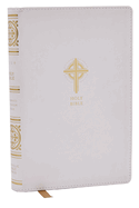 NRSV-CE Sacraments of Initiation Catholic Bible, White Leathersoft, Comfort Print