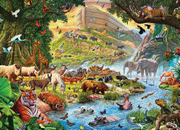 Noah's Ark Before the Rain Puzzle 300 Pieces