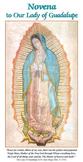 Novena to Our Lady of Guadalupe pamphlet