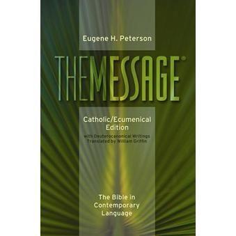 Message Bible-MS-Catholic/Ecumenical: The Bible in Contemporary Language, paperback