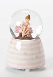 Ballerina glitterdome, plays Fur Elise, 3.5" tall