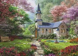 Church in the Garden puzzle, 300 pcs.