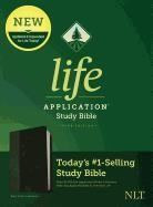 NLT Life Application Study Bible, Third Edition (Leatherlike, Black/Onyx, Red Letter)