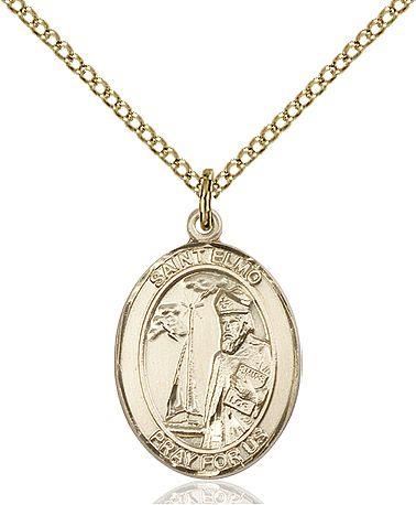 Saint Elmo medal S0312, Gold Filled