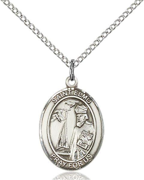 Saint Elmo medal S0311, Sterling Silver