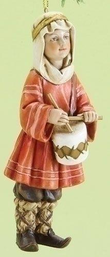 Drummer Boy Ornament, 5" tall