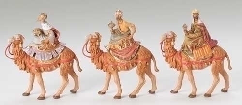 Kings on Camels, 3 pc set, 5" scale