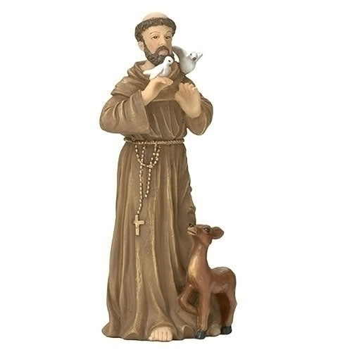 St. Francis figurine, 3.5" tall