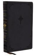 Catholic Bible, Large Print Edition, Leathersoft, Black, Thumb Indexed, Comfort Print: NABRE