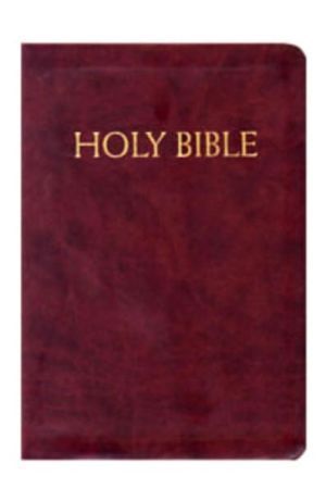 Catholic Companion Bible: NABRE, Burgundy Leather