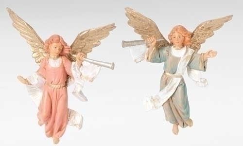 Trumpeting Angels, Set of 2