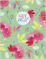 Get Well Card Pink Peonies