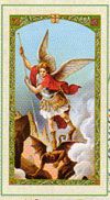 St. Michael holy card