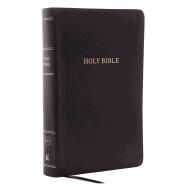 Reference Bible: KJV, Personal Size Giant Print, Bonded Leather, Black, Indexed, Red Letter Edition