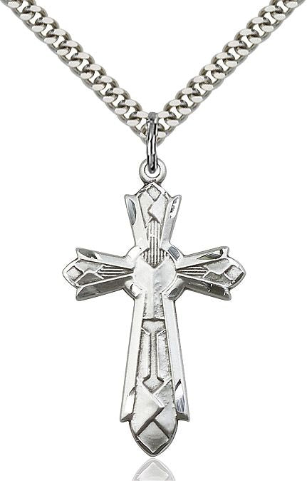 Mosaic Cross medal 60311, Sterling Silver