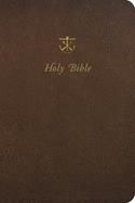 Catholic Notetaking Bible, brown leather cover