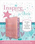 Inspire Bible for Girls: NLT (Leatherlike, Pink): The Bible for Coloring & Creative Journaling